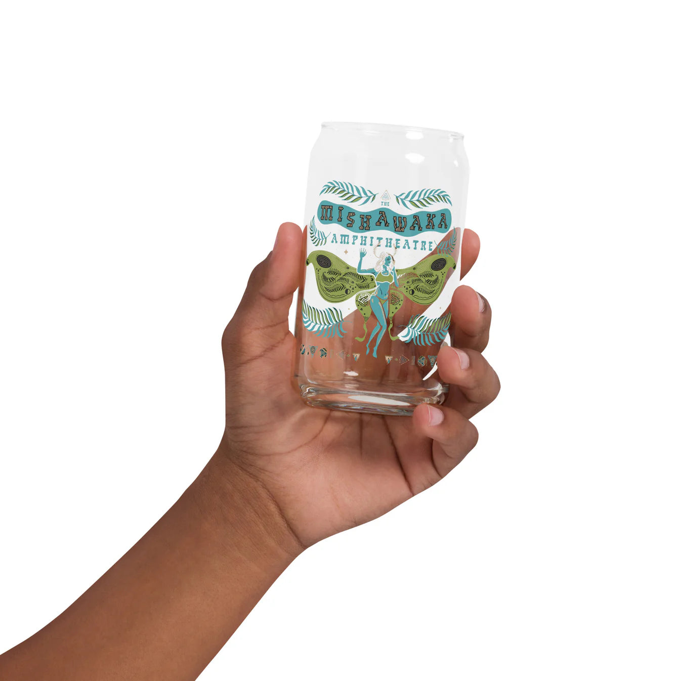 Mishawaka Can-Shaped Glasses
