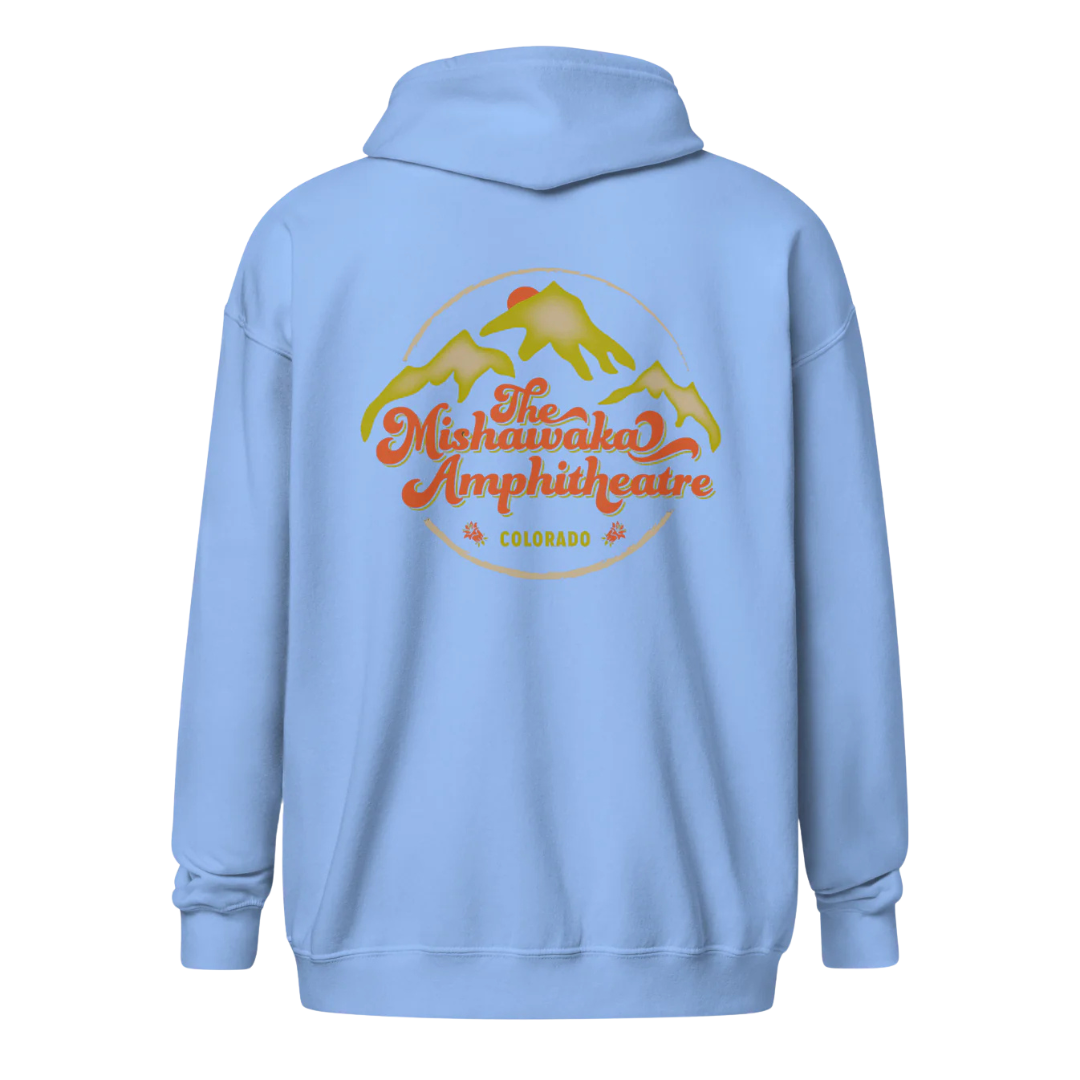 Mishawaka Mountains Zip Hoodie