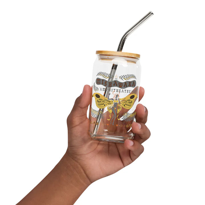 Mishawaka Can-Shaped Glasses