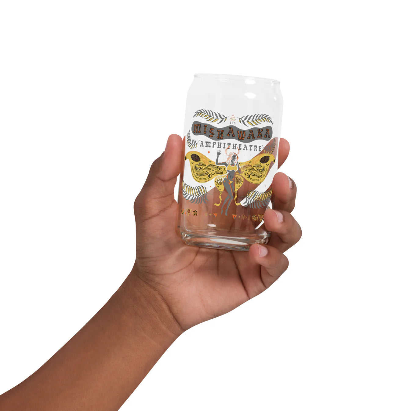 Mishawaka Can-Shaped Glasses