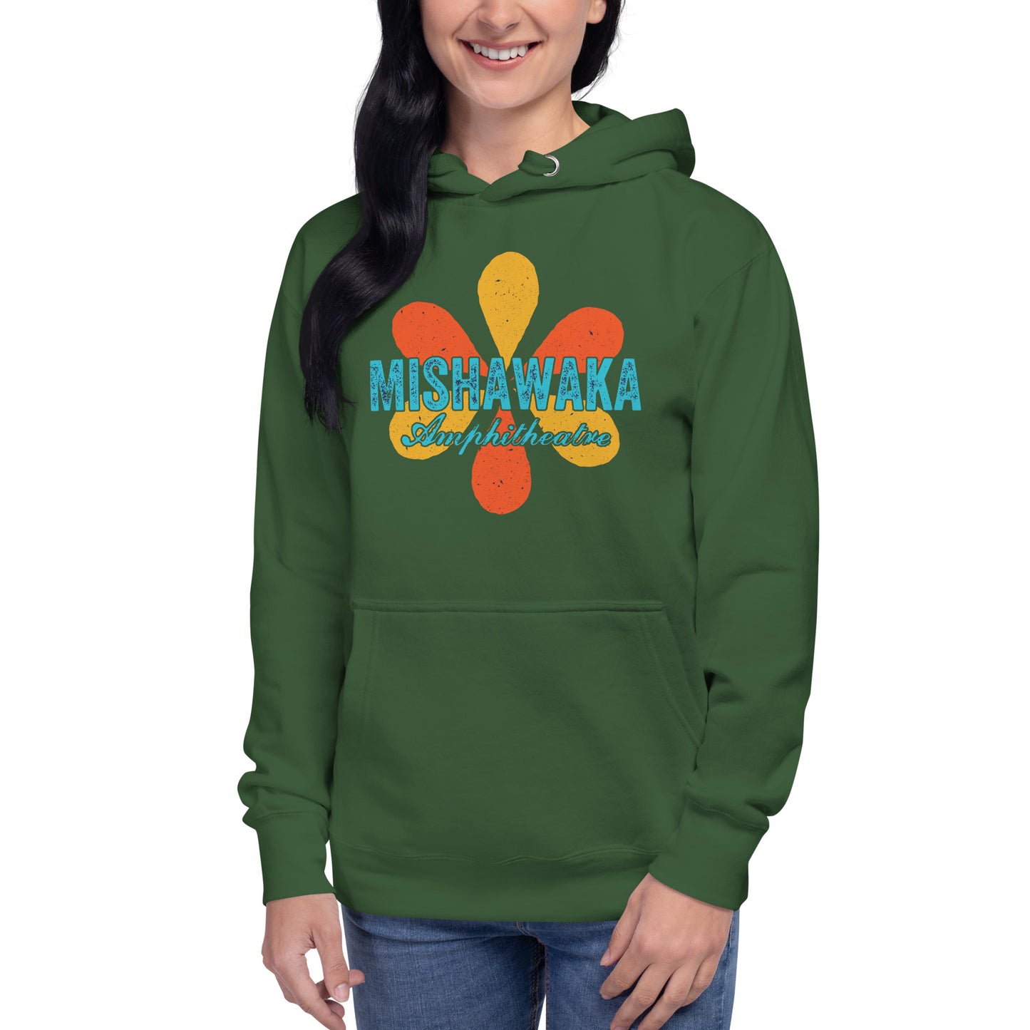 Mishawaka Flower Pullover Hoodie