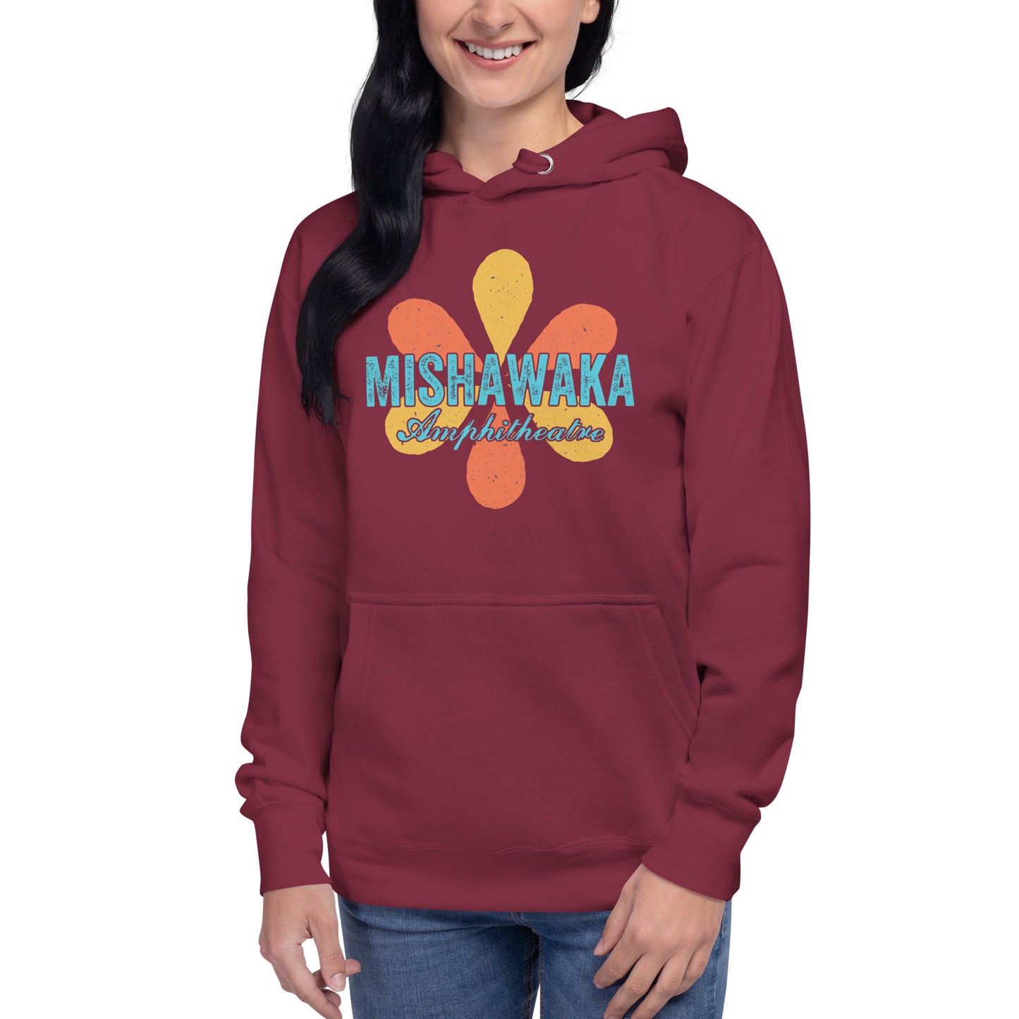 Mishawaka Flower Pullover Hoodie