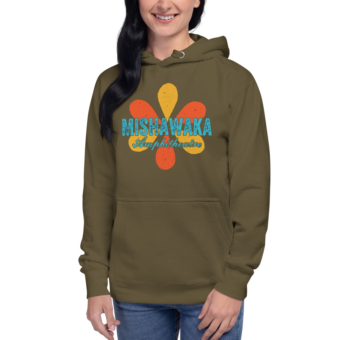 Mishawaka Flower Pullover Hoodie