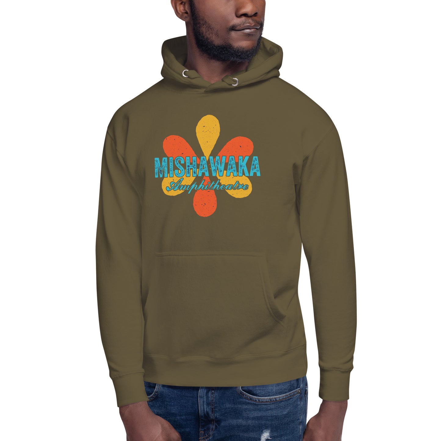Mishawaka Flower Pullover Hoodie