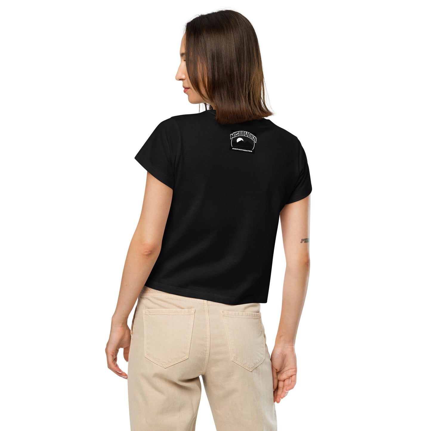 Mishawaka Logo Women’s High-Waisted T-Shirt