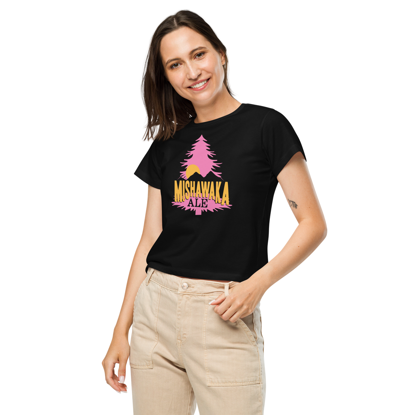 Mishawaka Ale Women’s High Waisted T-Shirt