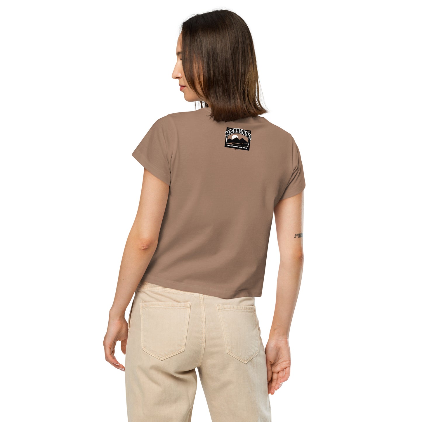 Mishawaka Logo Women’s High-Waisted T-Shirt