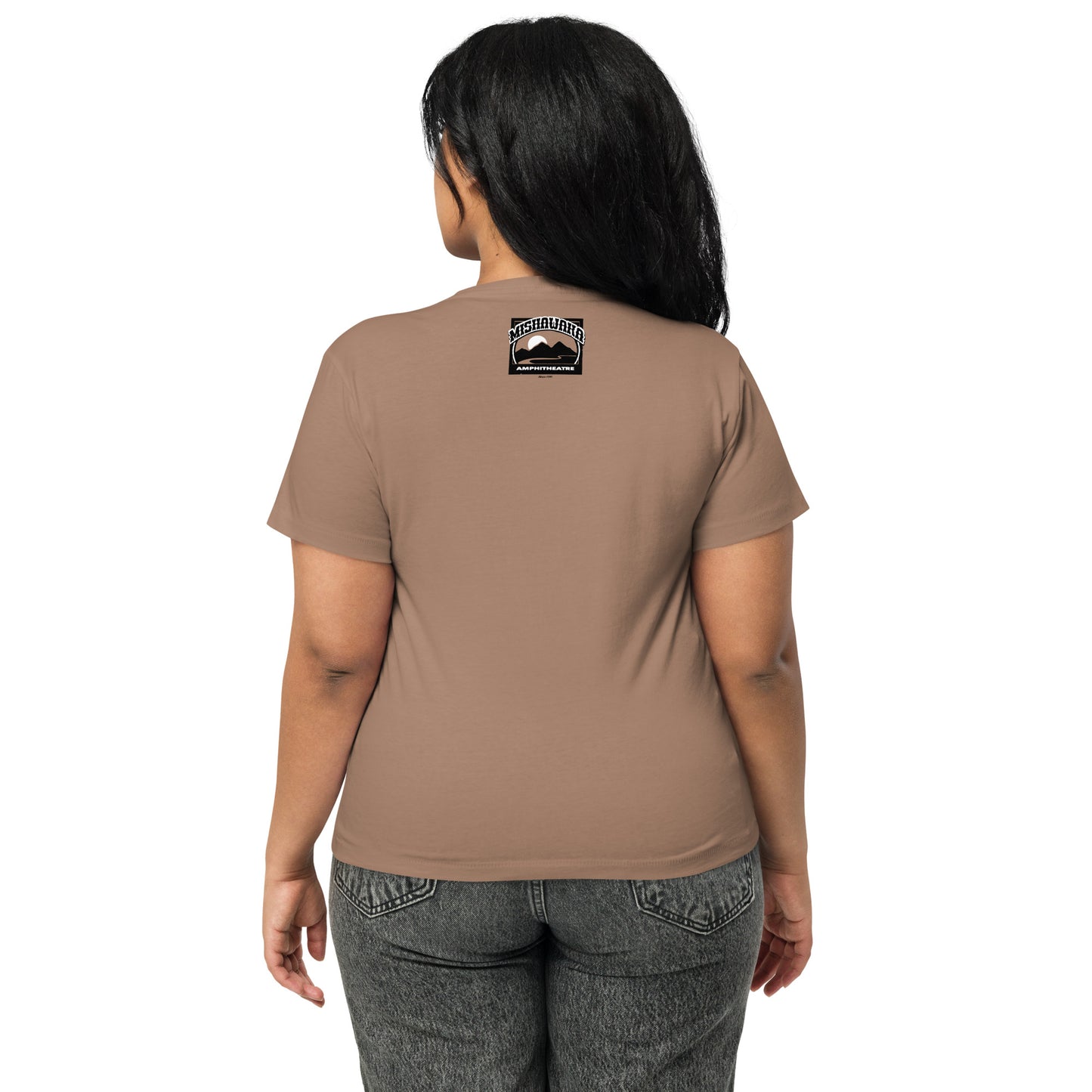 Mishawaka Logo Women’s High-Waisted T-Shirt