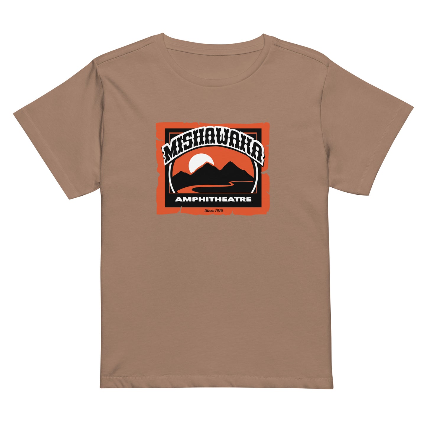 Mishawaka Logo Women’s High-Waisted T-Shirt