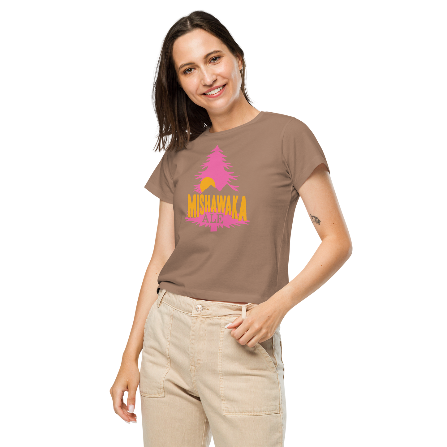 Mishawaka Ale Women’s High Waisted T-Shirt