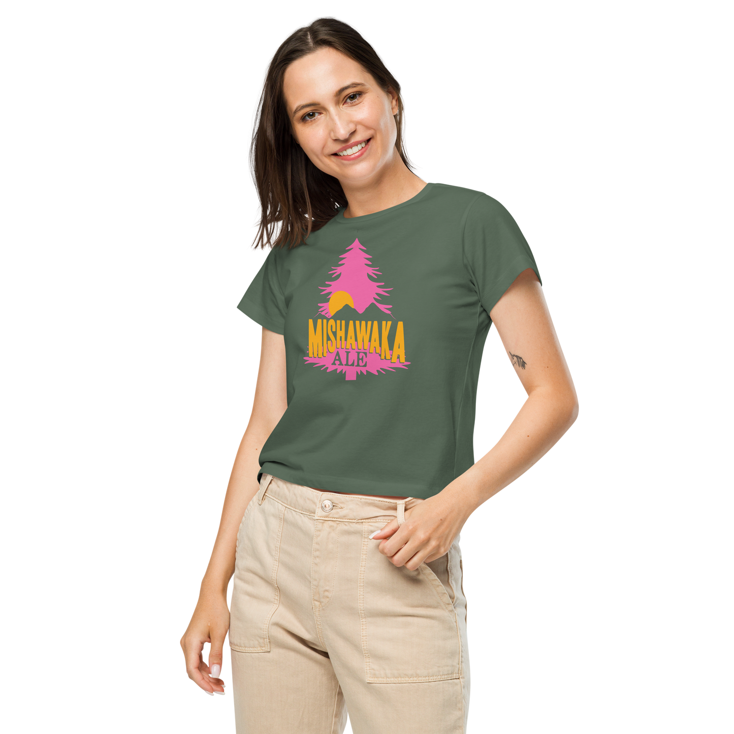 Mishawaka Ale Women’s High Waisted T-Shirt