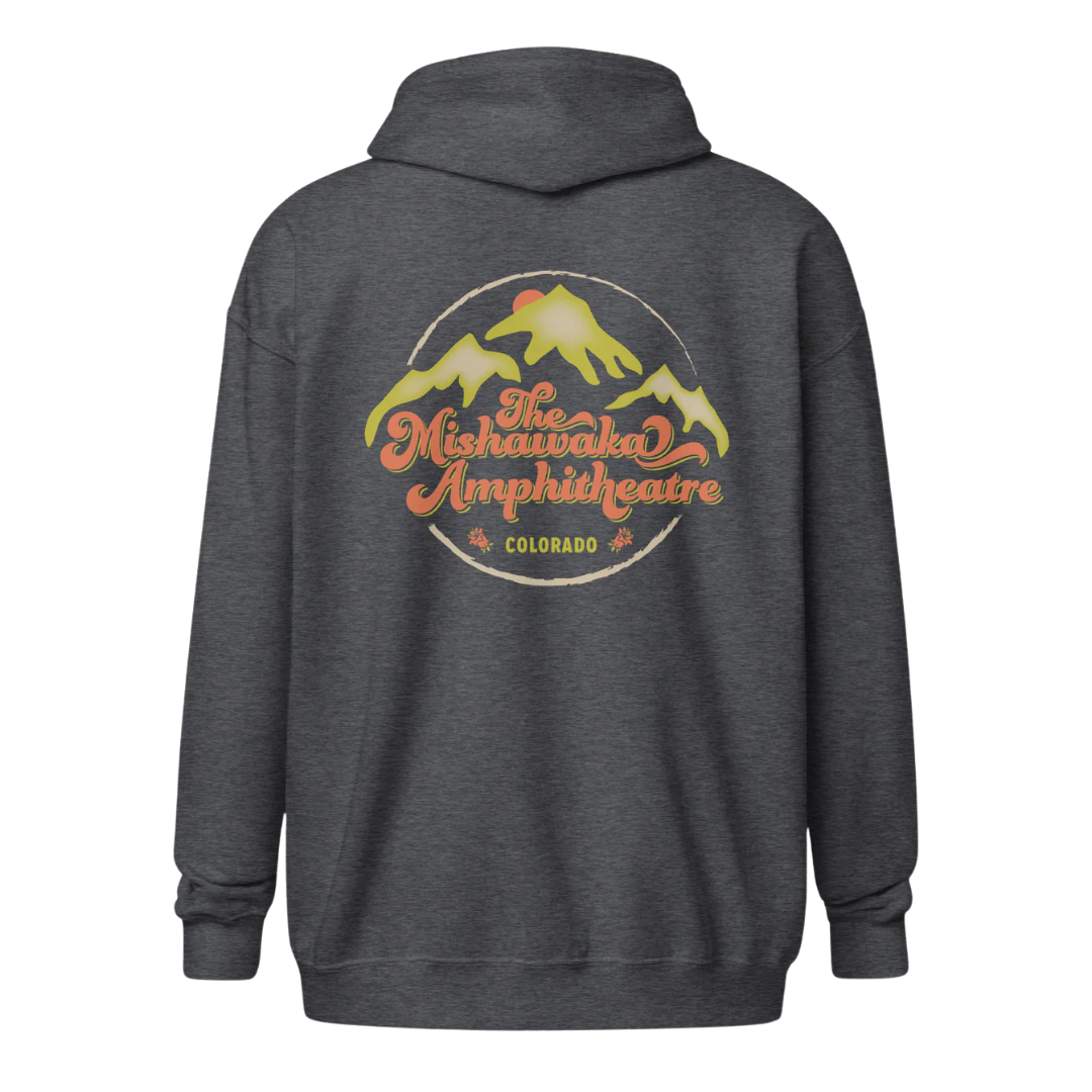 Mishawaka Mountains Zip Hoodie
