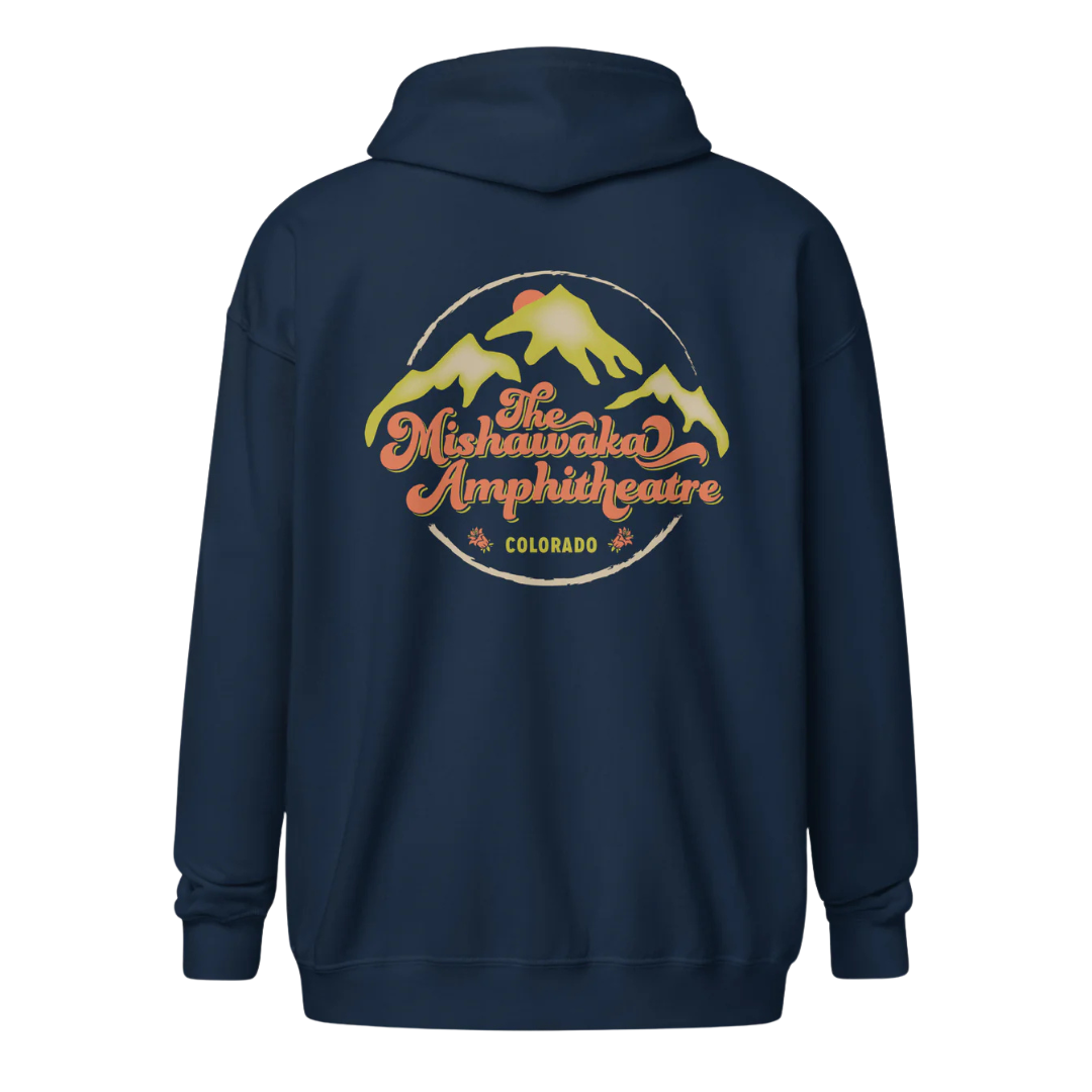 Mishawaka Mountains Zip Hoodie