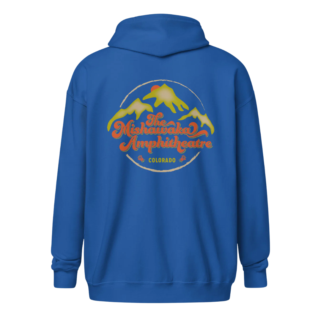 Mishawaka Mountains Zip Hoodie