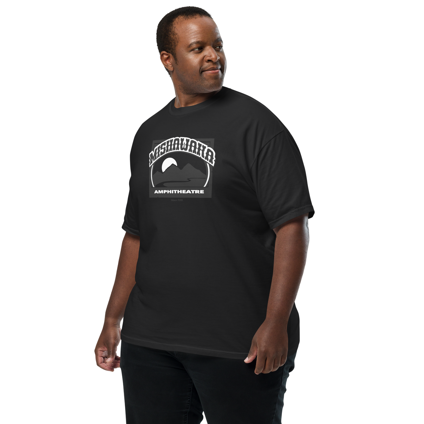 Mishawaka B/W Logo Unisex T-Shirt