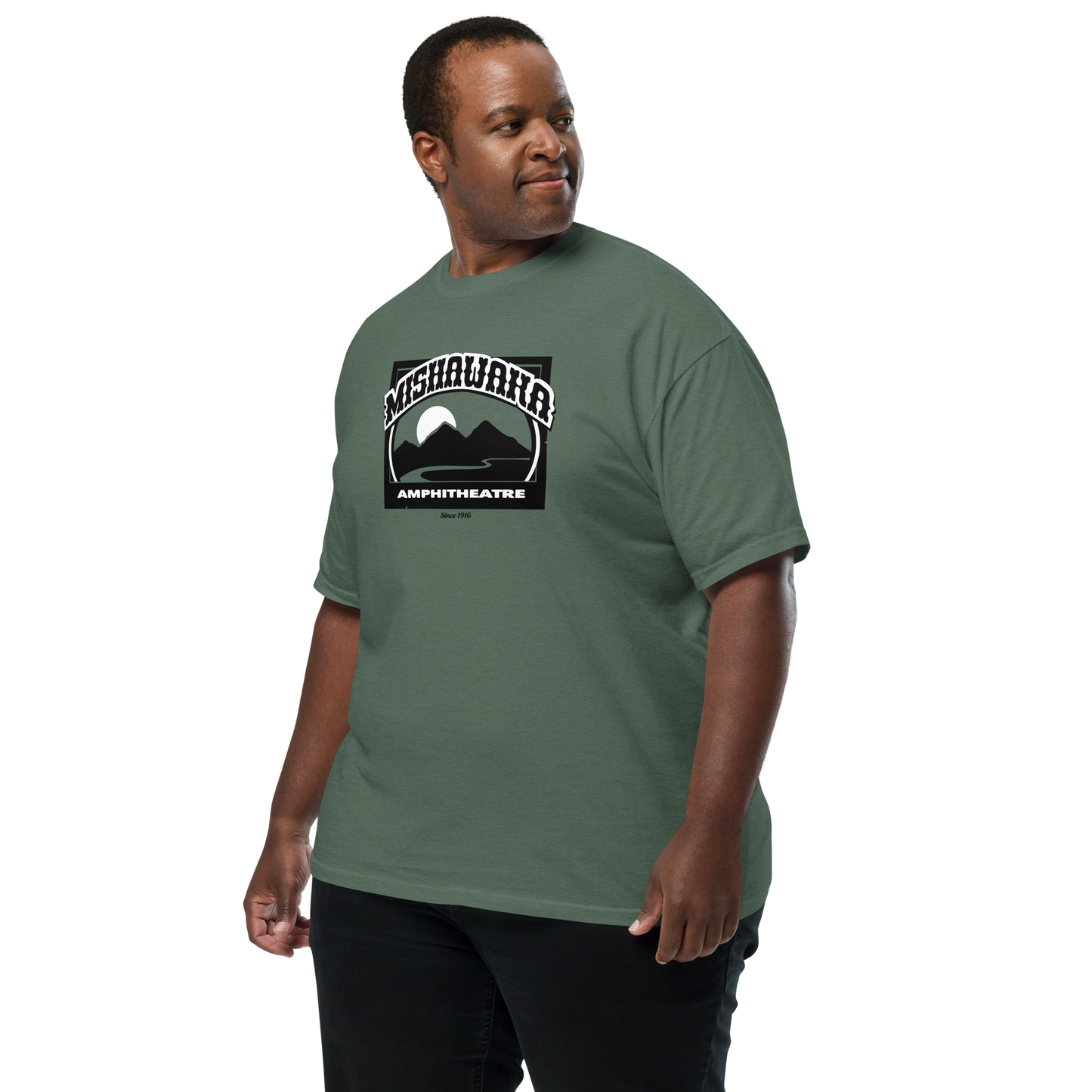 Mishawaka B/W Logo Unisex T-Shirt