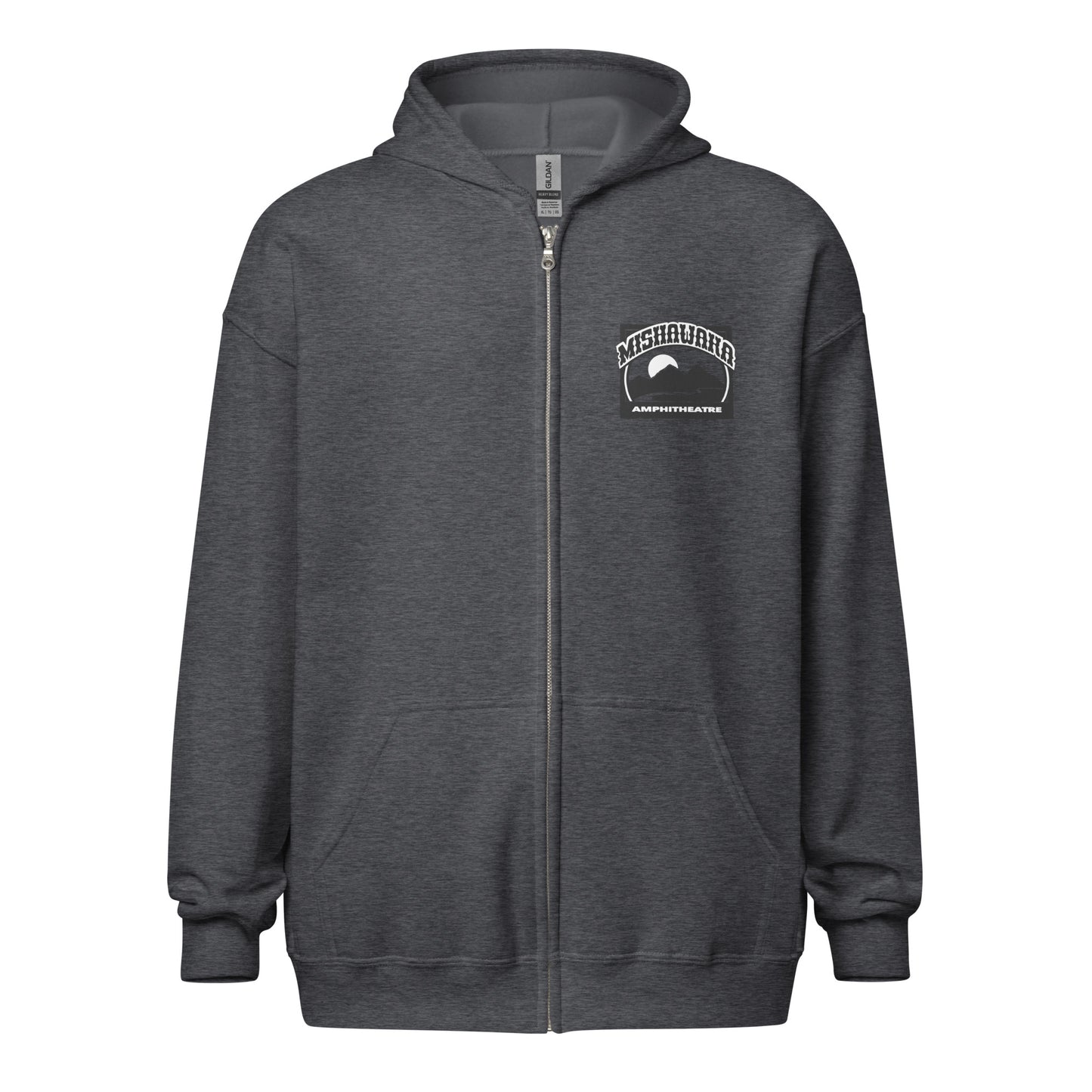 Mishawaka Bear Zip Hoodie