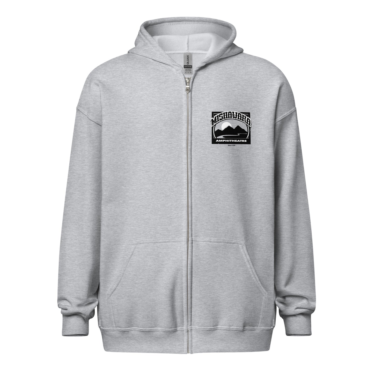 Mishawaka Jazz Cabbage Zip Hoodie