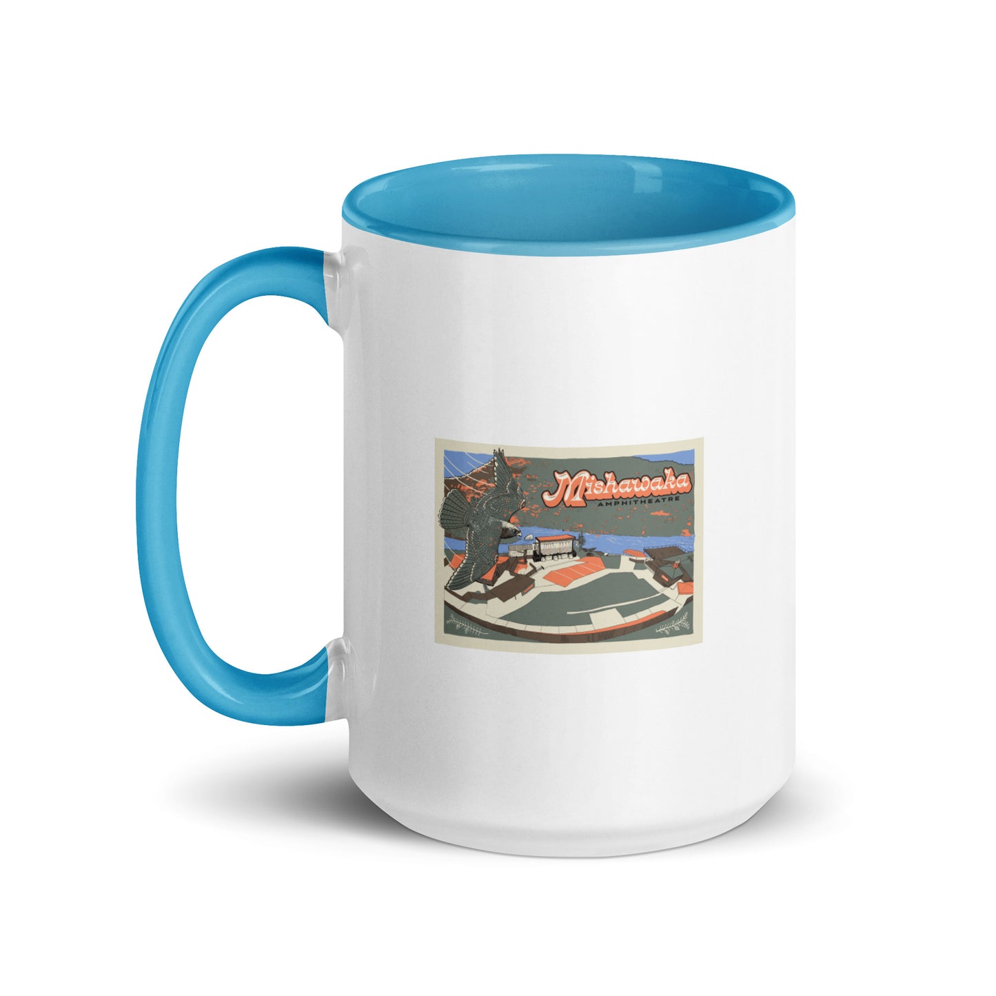 Mishawaka Falcon Mug With Color Inside