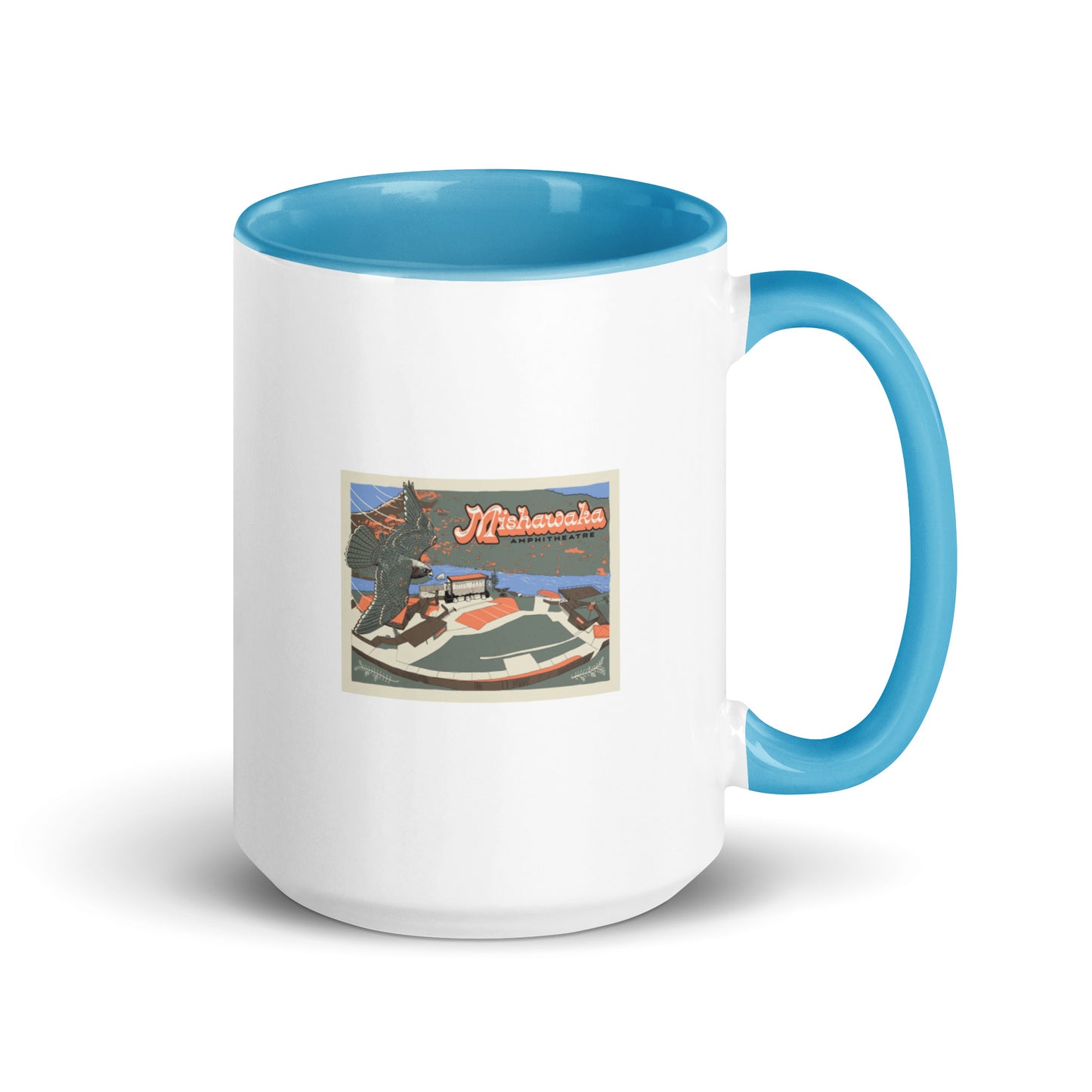 Mishawaka Falcon Mug With Color Inside