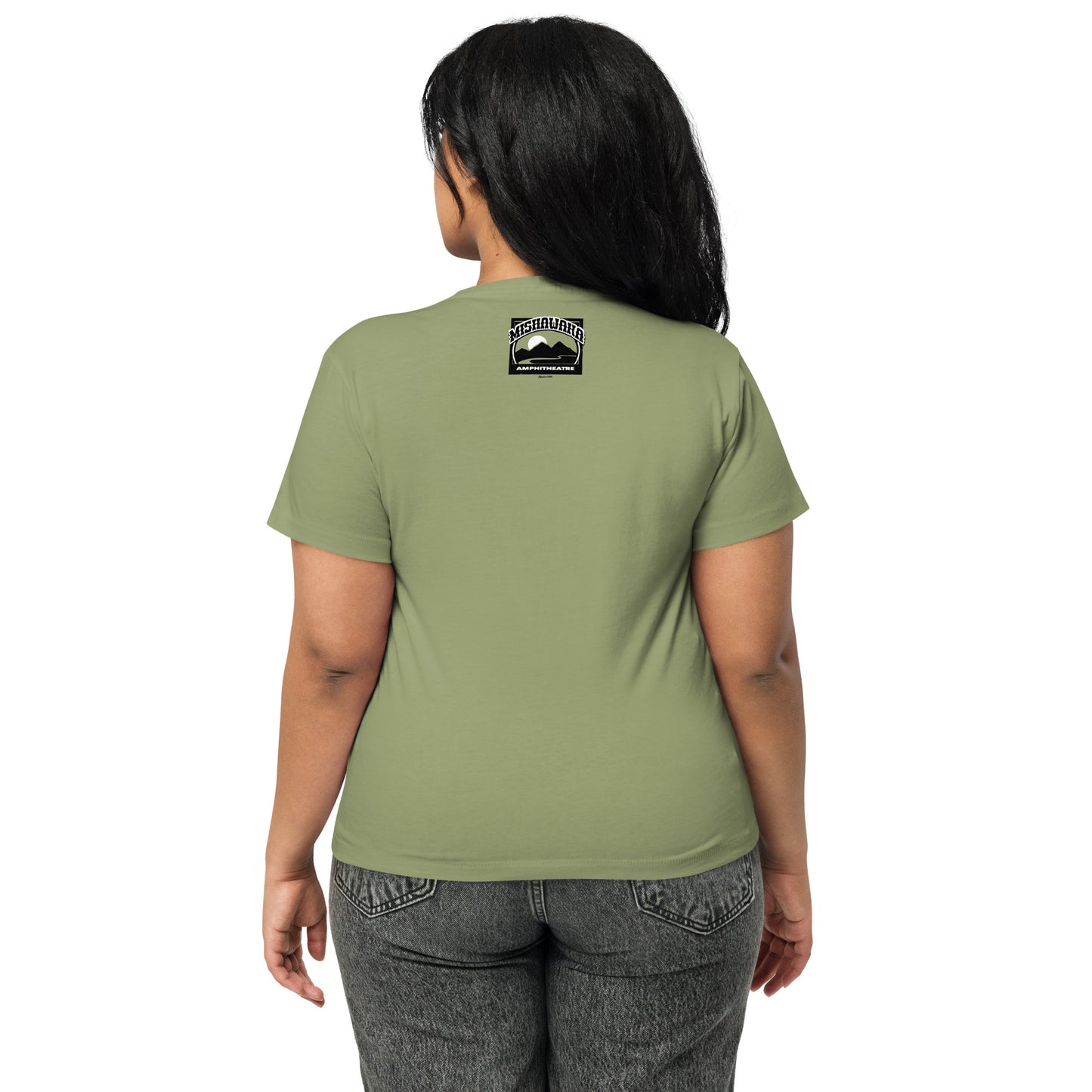 Mishawaka Logo Women’s High-Waisted T-Shirt