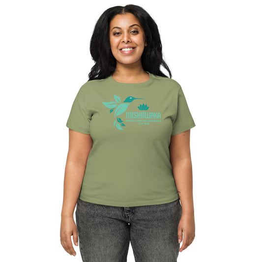 Mishawaka Hummingbird Women’s High-Waisted T-Shirt