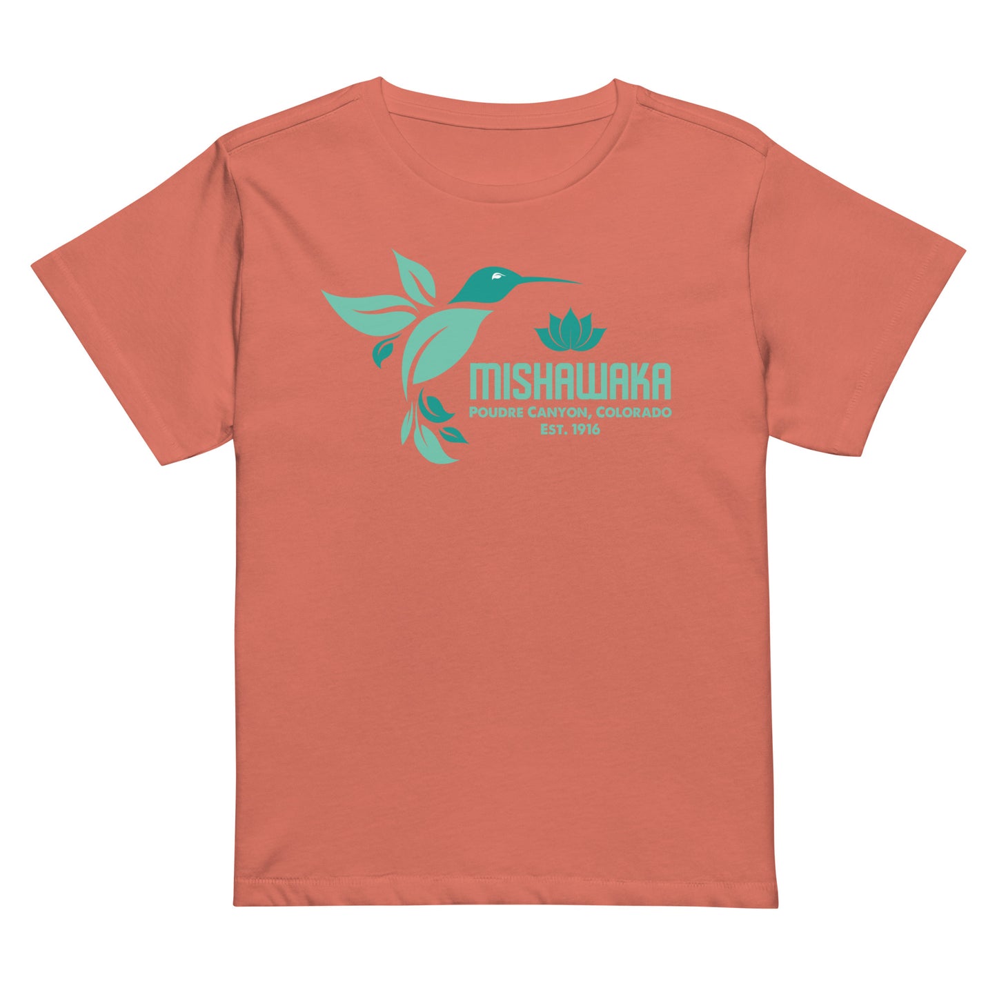 Mishawaka Hummingbird Women’s High-Waisted T-Shirt